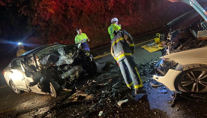 Guaraniaçu – Gravíssimo acidente acontece na madrugada de segunda-feira na BR 277